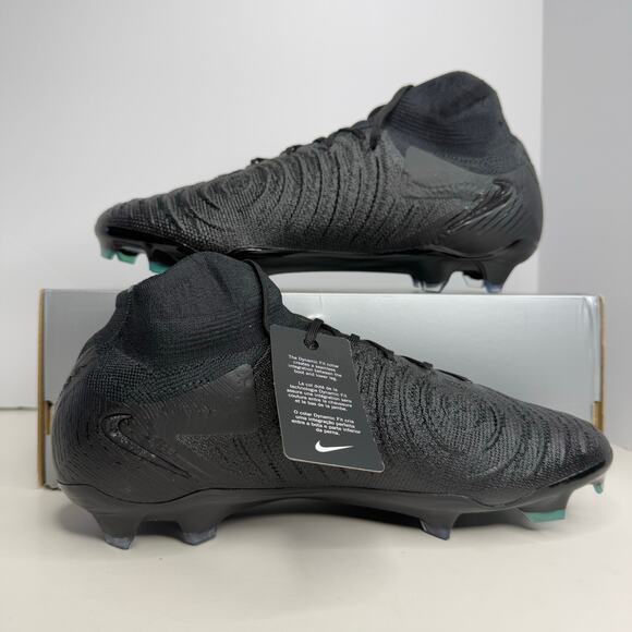 Nike Phantom Luna II Elite FG Black Size 9.5 Men Soccer Cleats main image 8